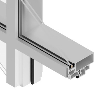 CW-2000 Cross Aluminum Curtain Wall System