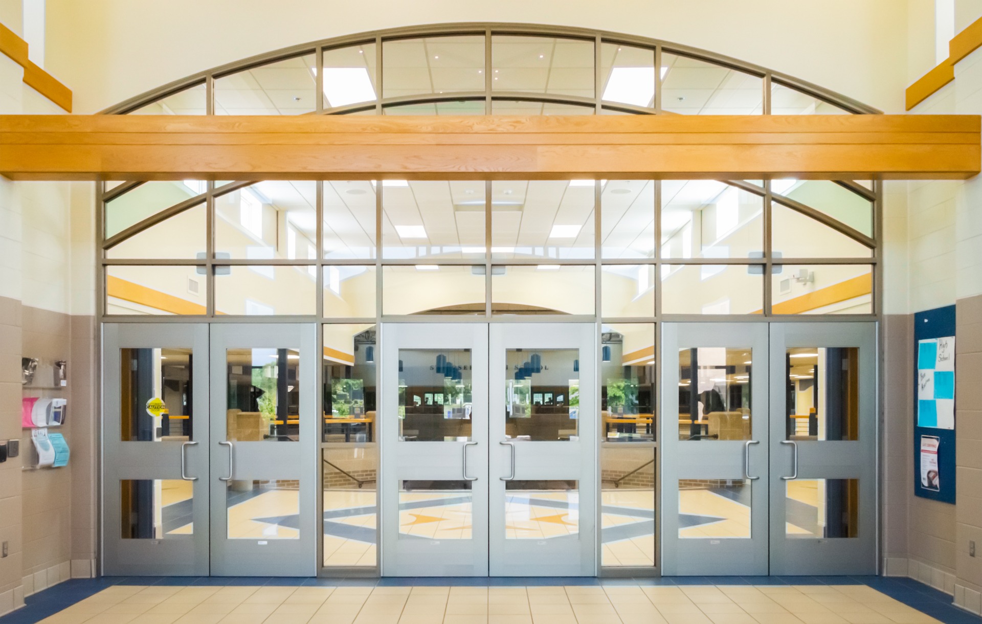 4 ½” Interior Storefront System - Cross Aluminum